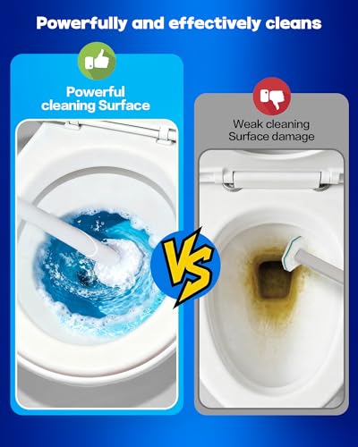 50 Pack Wand Refills Compatible with Clorox Toilet Brushes, Instant Foam Cleaning, Secure Lock No Slipping, Odor Neutralizing, Easy Snap-On Design - color: 50pack