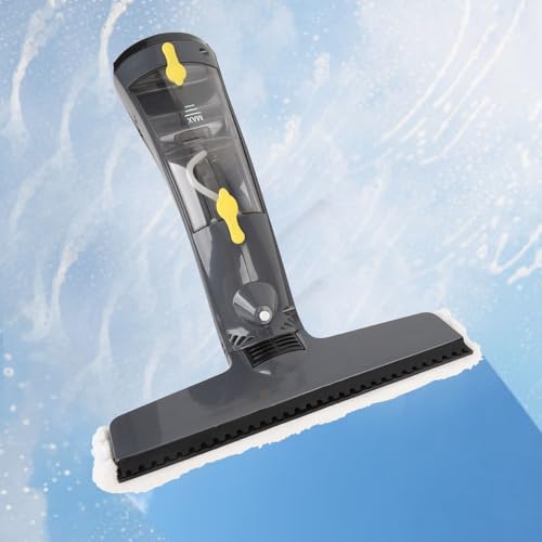 Rechargeable Window Vacuum, Cordless Handheld Electric Window Vacuum for Mirrors, Showers, Countertops, Lightweight and Easy to