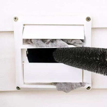 3PCS Crevice Gap Cleaning Tool Kit Brush Dryer Lint Brush Vent Cleaner 27 inch Refrigerator Condenser Coil Cleaning Brushes & Hard Bristle Crevice Cleaning Brush for Household Use