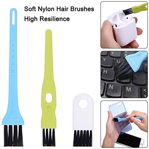 Wisdompro 45 Pcs Cell Phone Cleaning Kit, USB Charging Port Cleaner and Headphone Jack Brush Tool Set for Phones, Tablets, Earbuds, Laptops and Other Electronics