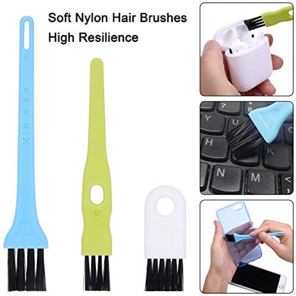 Wisdompro 45 Pcs Cell Phone Cleaning Kit, USB Charging Port Cleaner and Headphone Jack Brush Tool Set for Phones, Tablets, Earbuds, Laptops and Other Electronics