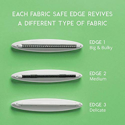 GLEENER Fabric Shaver & Lint Remover |Battery-Free 4-in-1 Depiller with 3 Fabric-Safe Edges for Clothes & Upholstery (I Dream of Greenie) - color: I Dream of Greenie