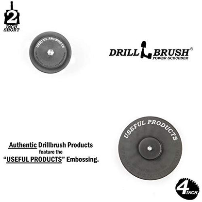 Drill Brush – Drill Brush Kit – Drill Brushes for Cleaning – Drill Brush Attachment - Drill Brush Set - Bathroom Accessories - Shower Cleaner - Bathtub - Bath Mat - Scrub Brush - Grout Cleaner - color: Yellow