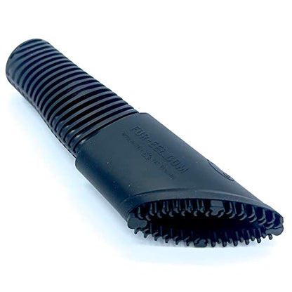 Buff Brite: Fur EEL Pro & Fang Adapter - Pet Hair Remover Vacuum Attachment - Dog & Cat Grooming & Cleanup Tool, Head Works Wet & Dry, Carpet-Home-Car