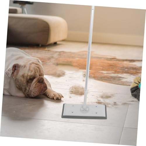 ABOOFAN Adjustable Commercial Flat Mop Industrial Mop Aluminum Pole Commercial Dust for Indoor Cleaning
