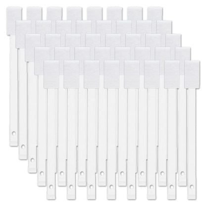 40 Pieces Disposable Crevice Cleaning Brush Crevice Hole Brush Toilet Bowl Brush Window Door Track Space Cleaning Brush - (Color: Pink)