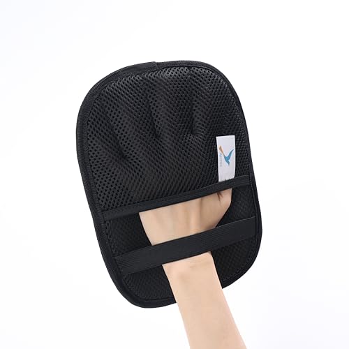 Upgraded Pet Hair Removal Glove – Electrostatic Five‑Finger Design – Effortlessly Removes Dog & Cat Hair from Couch, Carpet, Car Seats, Bedding & Laundry – Reusable & Washable