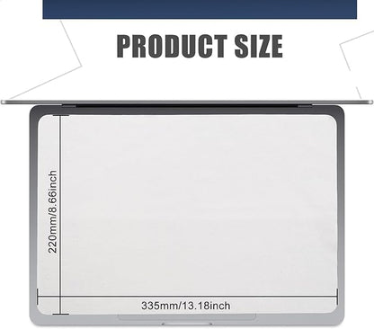 3 Pack Microfiber Liner Cleaning Cloth 15" 16" MacBook Air 15.3/MacBook Pro 15 /MacBook Pro 16 inch Screen Keyboard Imprint Protection, Keyboard Protector Compatible with MacBook Air/Pro 15"/Pro 16" - color: Grey（3 Pack）, size: 13.19" x 8.66"