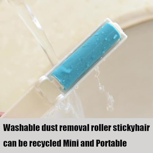 5Pcs Reusable Lint Roller, Foldable Mini Lint Roller, Pet Hair Remover, Lint Remover for Pet Hair Extra Sticky Clothes,Pet Hairs, Carseats