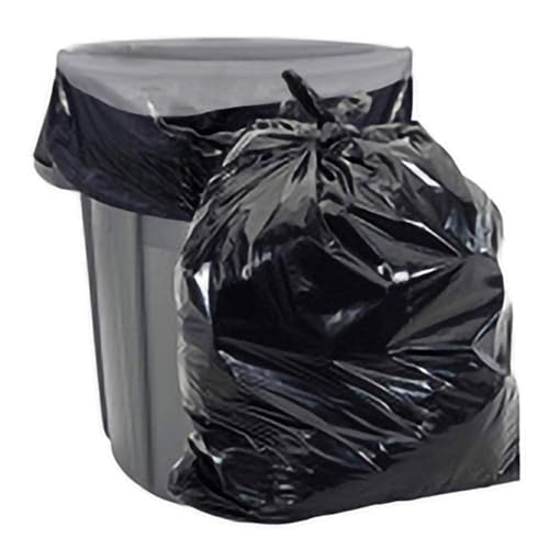 Aluf Plastics - Value COEX 3 Ply Garbage Bags, 33 Gallon, 1.25 Mil (eq), 33"x39", Black, 400 Count - style: 33 Gal, 1.25 Mil Equiv, 400 Count