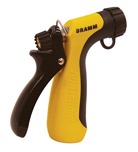 Dramm 12743 Industrial Hot Water Pistol, Brass, No Size, Yellow - color: Yellow, style: Hot Water Pistol