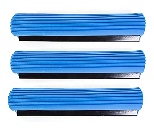 Kitchen + Home PVA Sponge Roller Mop Head Refills - 3 Pack