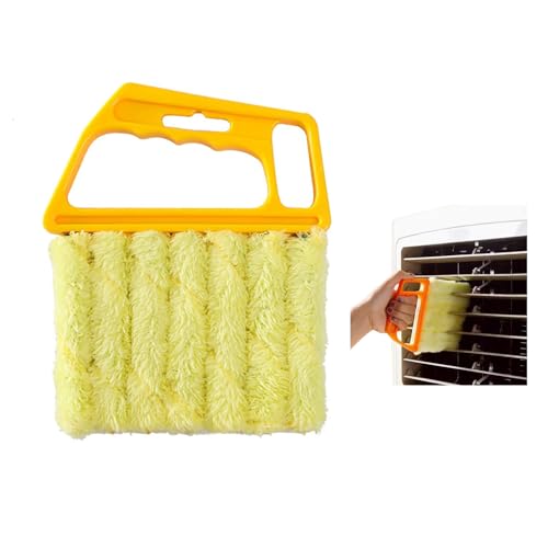 Blind Cleaner Brush Washable Window Mini Duster Cleaning Tool with 7 Removable Microfiber Sleeves Blinds Cleaners Tools for Vinyl Windows Handheld Vacuum Duster Limpiador de Persianas