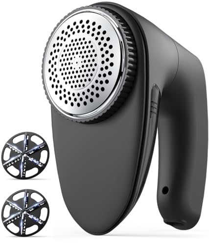 Bymore Fabric Shaver, Lint Shaver for Clothing Furniture Shaver, Sweater Defuzzer Pill Remover Shaver, Lint Remover for Clothing Fuzz-Black - color: Black