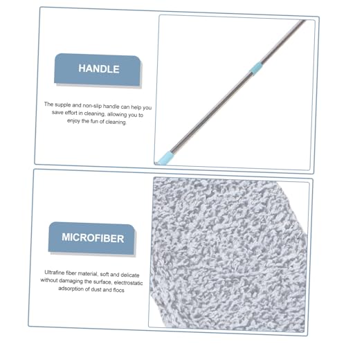 Long Handle Under Bed Cleaning Tool Dust Remover for Furniture Washable Duster