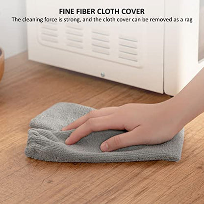 Retractable Gap Dust Cleaner, Microfiber Duster with Long Handle, Under Appliance Cleaning Gadgets, Removable Washable Telescopic Dust Brush for Wet and Dry