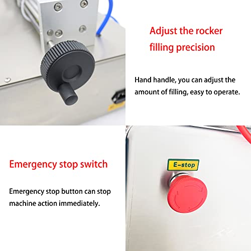 INTBUYING Automatic Paste Liquid Filling Machine for Shampoo Oil Water Perfume 30-300ml One Nozzle