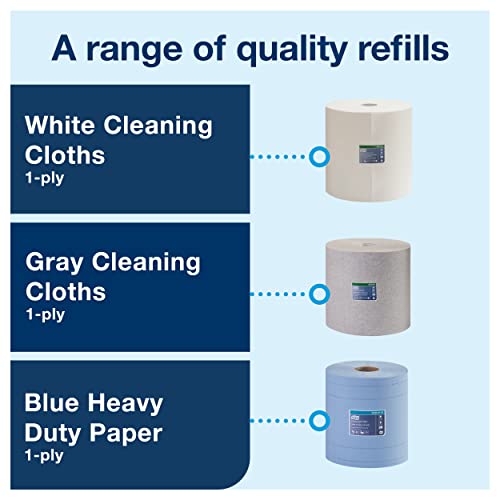 Tork Wall Mounted Giant Roll Wiper Dispenser Red W1, High Capacity, Performance Range, 6521281