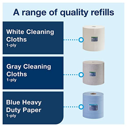 Tork Wall Mounted Giant Roll Wiper Dispenser Red W1, High Capacity, Performance Range, 6521281