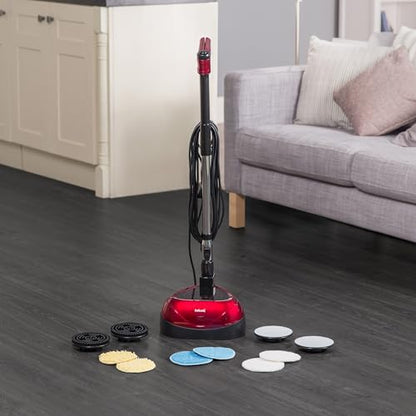 Ewbank EP170 Complete Floor Cleaner, Washer, Scrubber, Scourer, and Polisher, Interchangeable Brushes and Pads, 2200 rpm