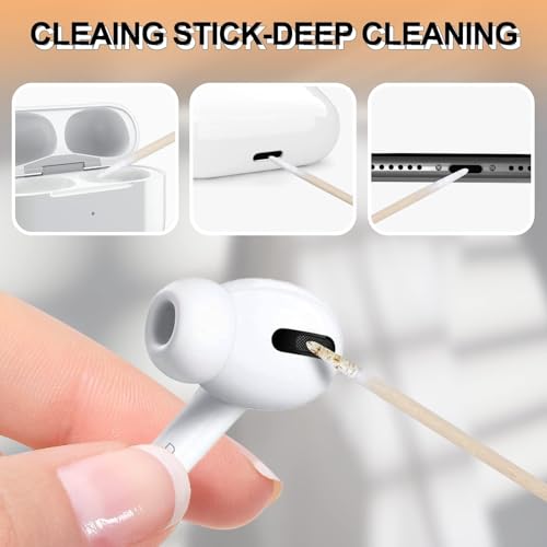 MOLOPPO Cleaning Putty, Phone Cleaning Kit, Remove Ear Wax&Dirt&Gunk from Device's Small Crevices, for AirPod Cleaner Kit for Airpods Charging Case/Headphones/Phone/Electronics（White） - color: B1-White