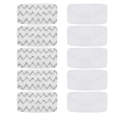 10 Pack 1543A Steam Mop Pads for Bissell PowerFresh Vac & Steam 2747A, Bissell Symphony Pet Steam Mop Pads 1132 1543 1652 1252 1606670 1543A 1632 1132A 1530 11326 - color: 10 Pack 1132