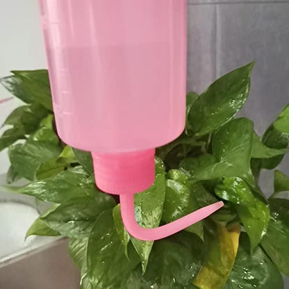 Valchoose Upgraded 2 Pack Plastic Wash Bottles(Pink) 250ml 8.5oz, Tattoo Wash Bottle LDPE No Leaking, Safety, Reusable, Awesome for Watering Plants and Washing Lab Ware - color: Pink, size: 2x250ml