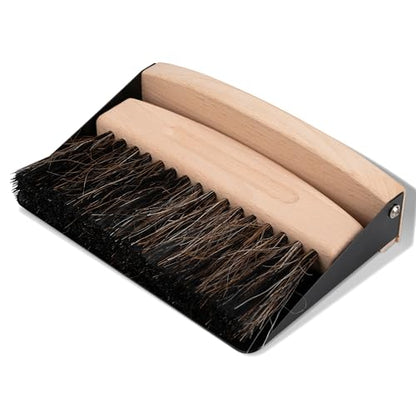 Bamboo Dust Pan & Brush Set, Portable Dustpan & Brush, Perfect For Household Cleaning, Sturdy & Effective Dust Pan, Bamboo Sweeping Brush - Mini - size: Mini