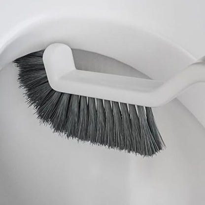 Crevice Cleaning Tool: Stiff Bristle Cleaning Brush, Long Handle Sink | Practical Multipurpose Cleaner for Kitchen, Bathroom, Terrace, Patio, Pool, Garage, L Maintenance
