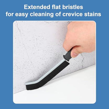 Stiff Bristle Crevice Cleaning Brush, New Multifunctional Crevice Cleaning Brush, Household Cleaning Tools, Home, Kitchen, Bathroom, Window, Vehicle, Faucet, Toilet, Pack of 10