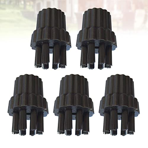 Yardwe 15Pcs Multi-Purpose Cleaning Machine Brush Set for Steam Cleaner and Washer Machine Household Appliance Brushes for Floors Surfaces Bathroom Cleaning Accessories