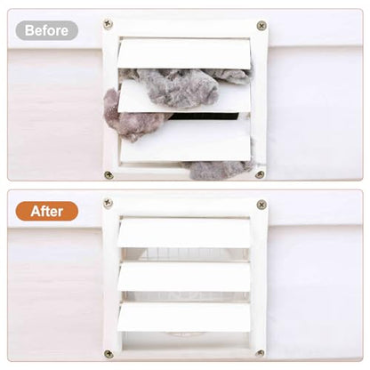 Dryer Cleaner Vent Brush - 70cm or 75cm Long Flexible Dryer Vent Cleaner & Refrigerator Condenser Coil Brush Long Flexible Refrigerator Coil Cleaning Brush (Long Brush)