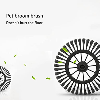 Hand Push Sweeper, Manual Sweeper, Carpet Sweeper, Multifunction Manual Hand-Push Sweeping Machine, 360 Degree Rotating Floor Mop for Office Home Living Room