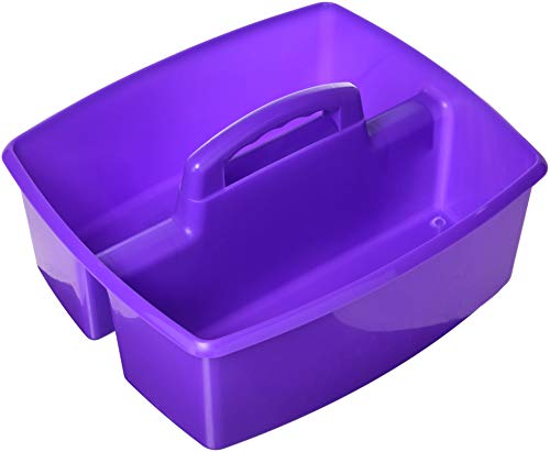Storex Industries Storex Large Caddy, Purple - color: Purple, size: 1-Pack, style: Large
