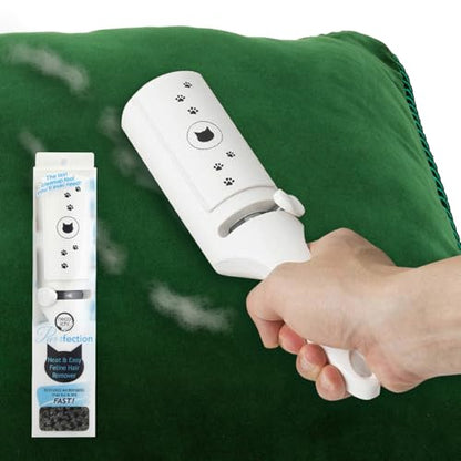 Necoichi Purrfection Neat & Easy Cat Hair Pet Hair Remover, Textured microfibers Trap Fur & lint Fast, Made in Japan