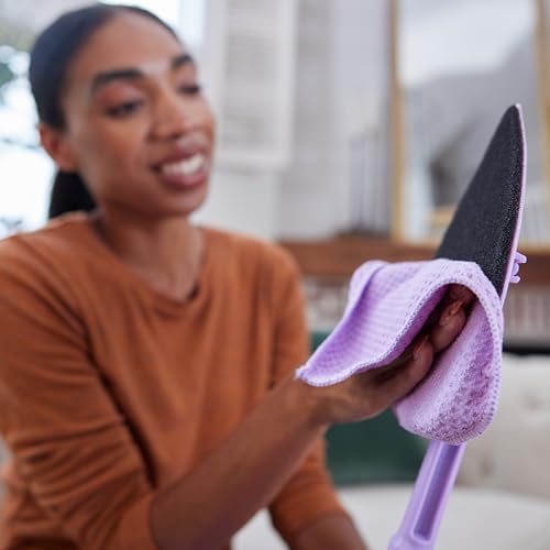 Invisible Glass 95165 Reach & Clean Home Glass Cleaning Tool with Extendable Handle, (3) Reusable Quick Change Microfiber Cloths, and Storage Bag, Streak-Free Window & Glass Cleaner Kit for Home & Car - style: Reach & Clean Kit