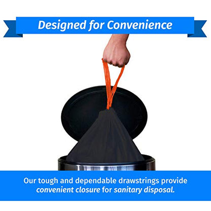 Reli. 39 Gallon Trash Bags Drawstring (100 Count) Large 39 Gallon Heavy Duty Drawstring Trash Bags, Garbage 39Gal Capacity, Lawn Leaf (39Gal, Black) - size: 1 Count (Pack of 100)