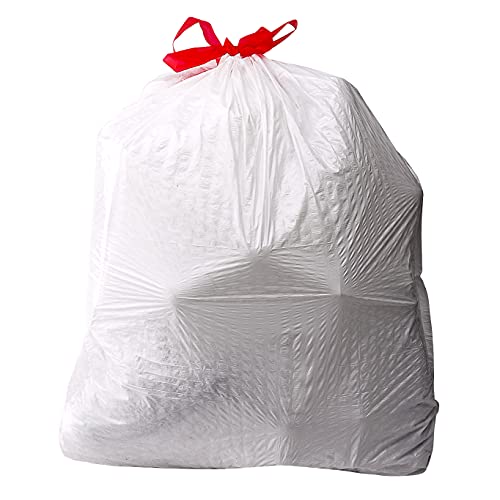 Amazon Basics Flextra Strength Tall Kitchen Drawstring Trash Bags, Fresh Scent, Tear Resistant, 13 Gallon, 50 Count - size: 50 Count (Pack of 1)