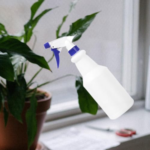 Spray Bottle Adjustable Nozzle 600 ml Lightweight Reliable Reusable Refillable for Kitchen Planting Lawn, Blue