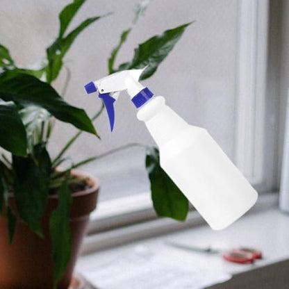 Spray Bottle Adjustable Nozzle 600 ml Lightweight Reliable Reusable Refillable for Kitchen Planting Lawn, Blue