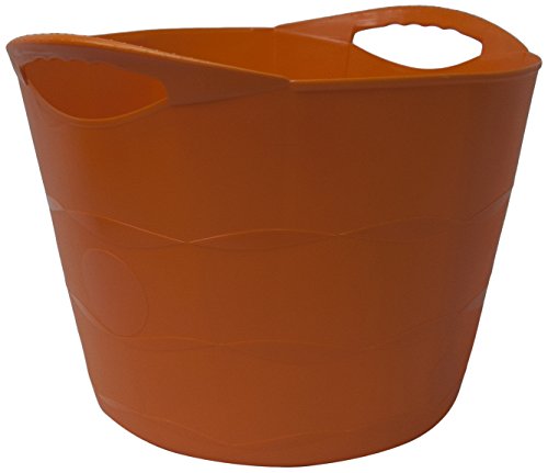 Multi-Use Bucket, Pumpkin, 3.5 gal - color: Brown, size: 3.5 gal