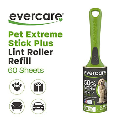 Evercare Pet Hair Extra Sticky 60 Layer Lint Roller - size: Twin