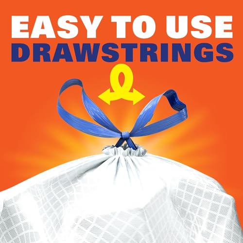 Hefty Ultra Strong Tall Kitchen Trash Bags, Citrus Twist Scent, 13 Gallon, 20 Count - size: 20 Count (Pack of 1)