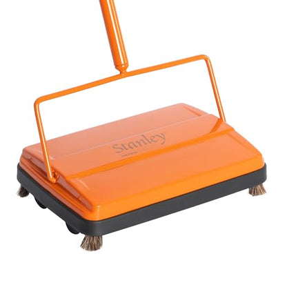 Stanley Electrostatic Carpet & Floor Sweeper - Deep Orange - color: Deep Orange