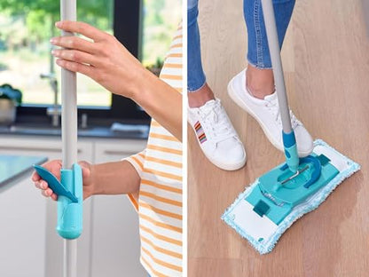 Leifheit Floor mop, Turquoise, 47 x 28 x 33 - style: Clean Twist M Ergo Mobile 2.0