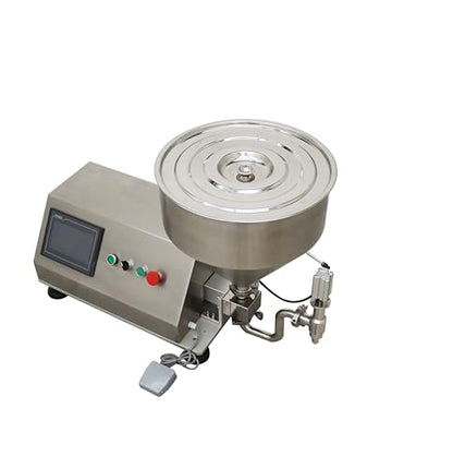 INTSUPERMAI Rotary Pump Paste Liquid Dual Purpose Filling Machine Rotor Pump Filling Machine Water Milk Honey Cream Oil Detergent Filler 220V