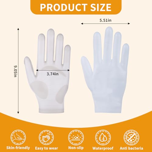 WINWIN Multi-purpose Silicone Gloves - High Elasticity, Food Grade, Reusable Gloves for Household Cleaning, Catering, and Kitchen Use