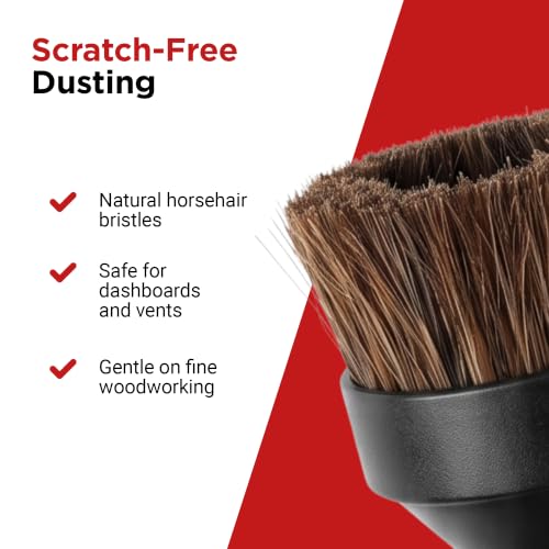 MP Maresh Products Household Cleaning Attachments Kit 9064300 Compatible with Shop Vac 1 1/4" Vacuum Cleaners Dust Brush Crevice Tool and Upholstery Nozzle (Household Cleaning Kit) - size: Household Cleaning Kit