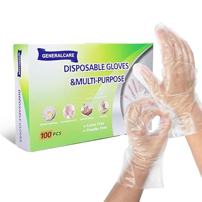 Disposable Plastic Gloves Food Handling Service Gloves Disposable For Cooking - style: 100pcs
