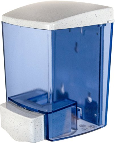 San Jamar S30TBL Classic Bulk Liquid/Lotion Soap & Hand Sanitizer Dispenser, 30 oz. Capacity, Arctic Blue - color: Blue